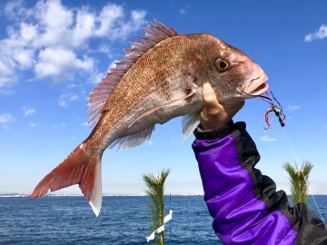 青空に映える2.06kg・・・！