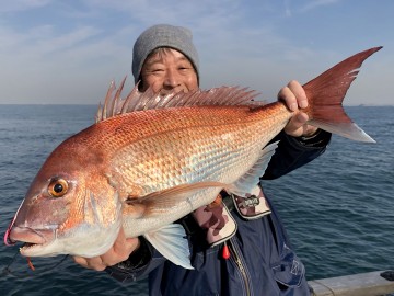 こんな感じで大きく見せて写したり笑顔が素晴らしい！