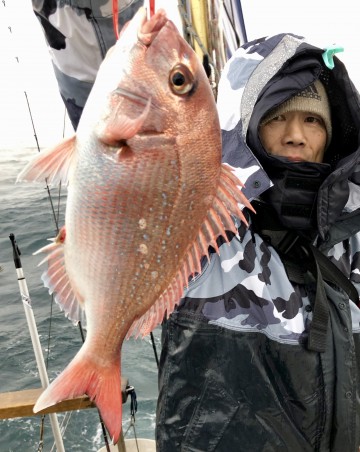 慶太くん・・・綺麗なピンクは670g・・・！