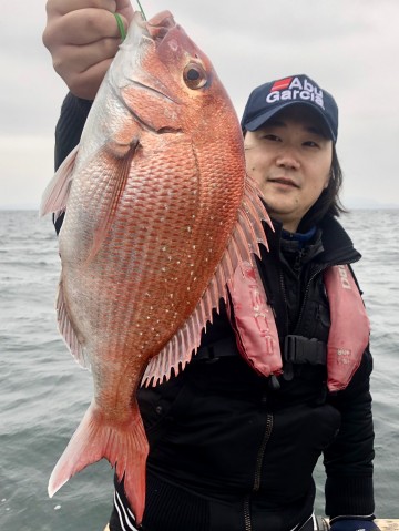 宮崎さん・・・1.17kg・・・ラパラのニューロッドで・・