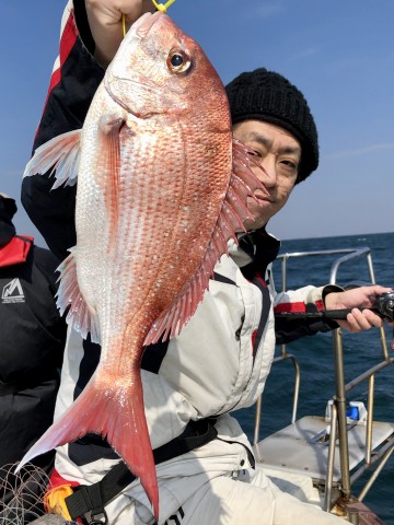 ミヨシで頑張ってる田端さんに・・・1.08kg・・・！