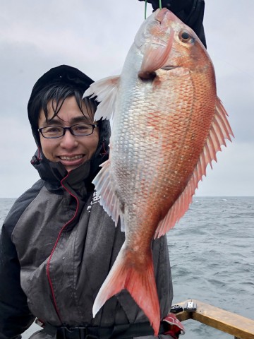 武市さん・・・2.25kg・・・綺麗なピンクです・・・！