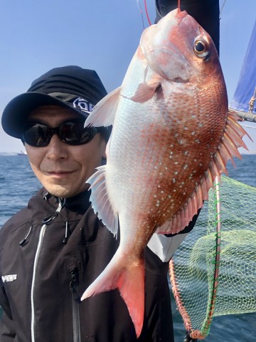 浅野さん・・・最後の最後の流しで・・・780g・・・！