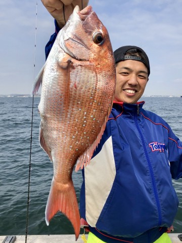 船酔いしながら頑張って1.17k・・・久米さん