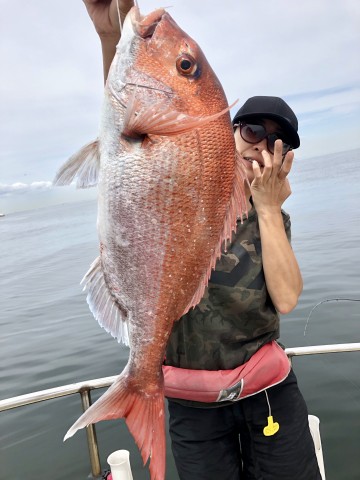 2.59kg・・・綺麗なピンクが・・・！