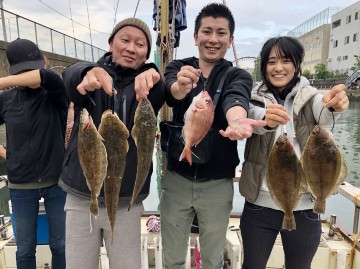 寂しい釣果の中マキマキお疲れ様でした・・・！