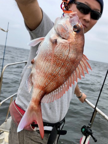 穴水さん・・・綺麗なピンクは400g・・・！