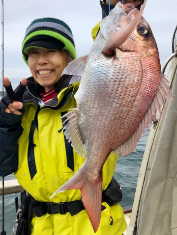 礼ちゃん・・・ニコニコと1.20kg・・・！