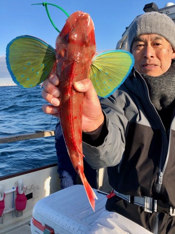 原さん・・・ナイスサイズのホーボーをキャッチ・・・！