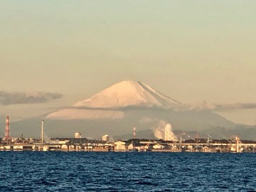 富士山も綺麗に・・・・！