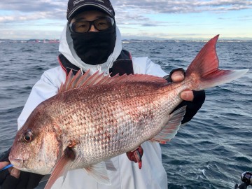 まーちゃん・・・ナイスキャッチ・・・2.14kg・・・！