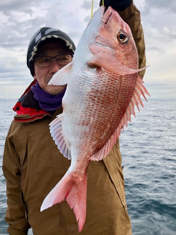 塩焼きサイズの後はキロアップの1.19kg・・・！