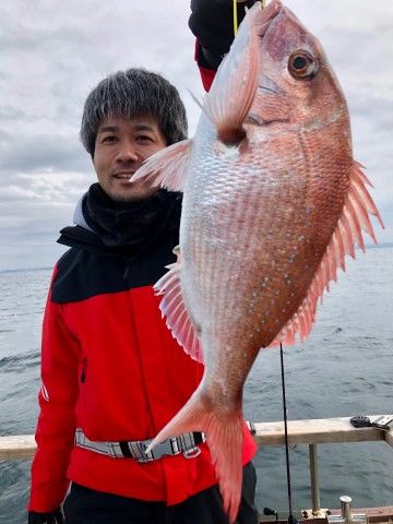 1.38kg・・・3枚目です・・・タイラバは楽しいと・・・！