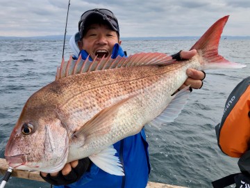 3.5kg・・・流石です・・・岡元船長・・・！