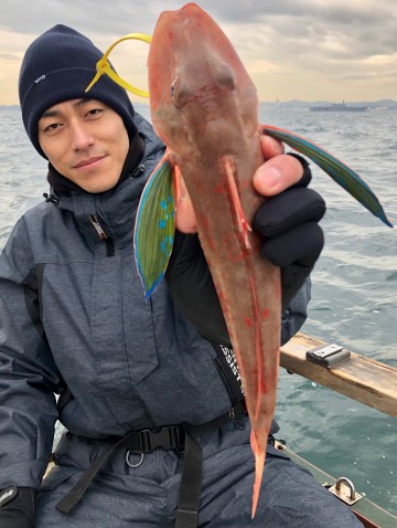 釣り初めての木村さん・・・ホーボーで幕開け・・・！